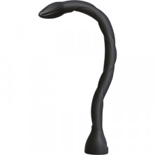 Doc Johnson Kink The Serpent Dual Density Secondskyn Anal Snake, черная