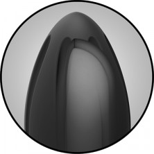 Doc Johnson Kink The Serpent Dual Density Secondskyn Anal Snake, черная