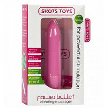 Shots Toys Power Bullet, розовая