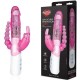 Hustler Slim Double Penetration Rabbit, розовый