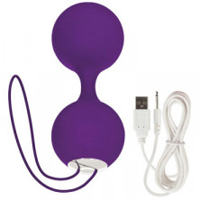 California Exotic Embrace Love Balls, фиолетовый