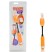 California Exotic Shanes World Campus Buzz Massagers, оранжевый