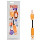 California Exotic Shanes World Campus Buzz Massagers, оранжевый
