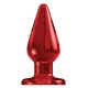 Shots Toys Bottom Line Butt plug Acrylic Model 2, 15 см красная