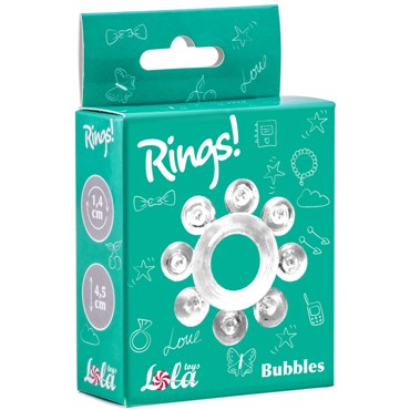 Lola Toys Rings Bubbles, прозрачное