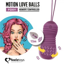 FeelzToys Foxy Motion Love Balls, пурпурные
