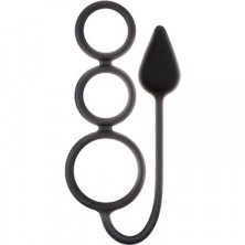 NS Novelties Renegade 3 Ring Circus Small, черный