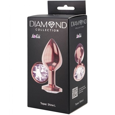 Lola Games Diamond Moonstone Shine L, розовое золото/прозрачный