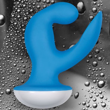 NS Novelties Vibrating G Spot Rocker, голубой