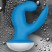 NS Novelties Vibrating G Spot Rocker, голубой