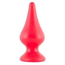 ToyFa Black&Red Анальная втулка, красная