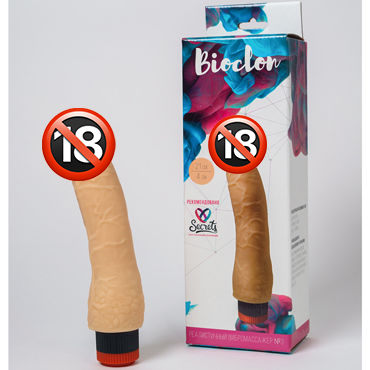 Bioclon Реалистичный вибромассажер № 3, телесный