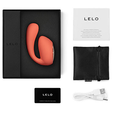 Lelo Ida Wave, кораллово-красный