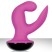 NS Novelties Vibrating G Spot Rocker, розовый
