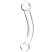 Glas Curved Glass G Spot Stimulator, прозрачный