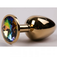 Luxurious Tail Металлическая анальная пробка, золотая