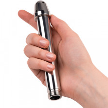 Toyfa Metal Анальный душ с насадками, серебристый