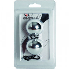 Toyfa шарики вагинальные, серебристые