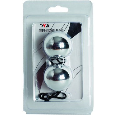 Toyfa шарики вагинальные, серебристые