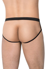 SoftLine Трусы мужские с вырезами по бокам и доступом, желтые