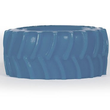 Keep Burning Tractor, синее