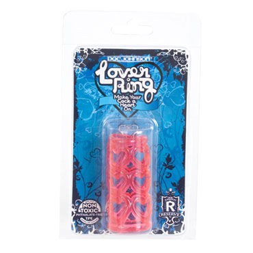 Doc Johnson Lover Ring, красная