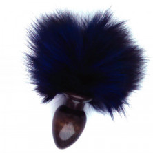 Wild Lust Анальная пробка 3 см, черно-синяя