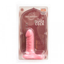 Doc Johnson Super Cock 15,5 см розовый