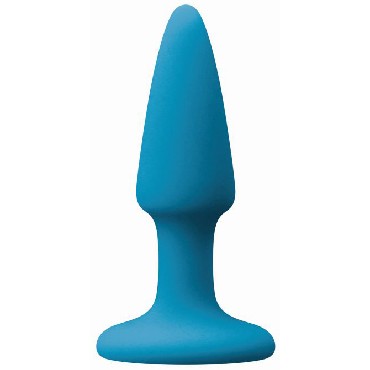 NS Novelties Colors Pleasures Mini Plug, синяя