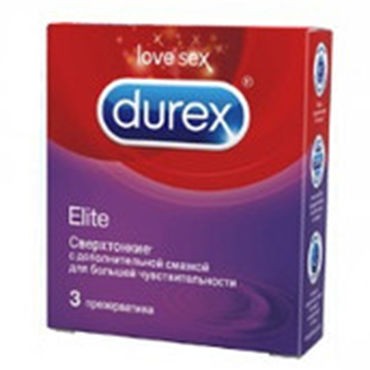 Durex Elite, 3 шт