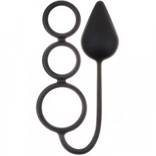 NS Novelties Renegade 3 Ring Circus Large, черный