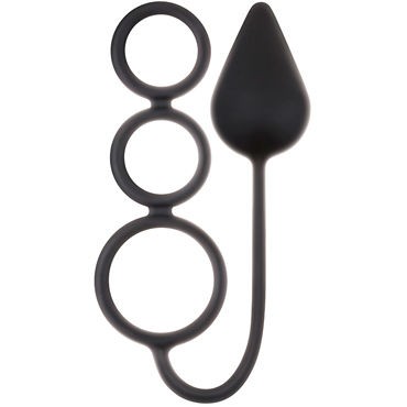 NS Novelties Renegade 3 Ring Circus Large, черный