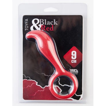 ToyFa Black&Red Стимулятор простаты, красный