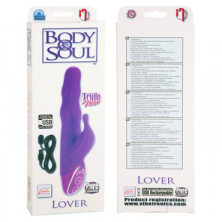 California Exotic Body & Soul Rechargeable Lover, фиолетовый
