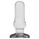 Shots Toys Bottom Line Butt plug Model 4, 15 см прозрачная