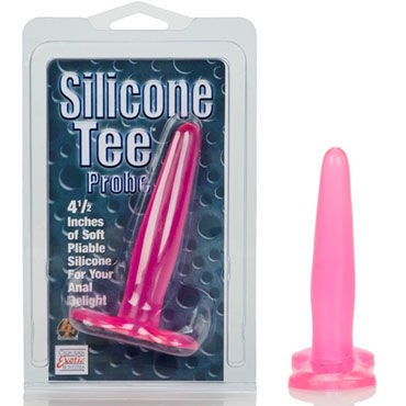 California Exotic Silicone Tee Probes, розовая