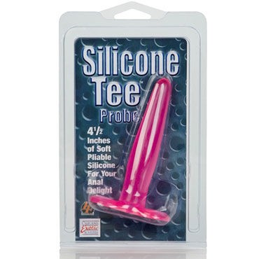 California Exotic Silicone Tee Probes, розовая
