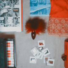 Wild Lust Анальная пробка 4см, красно-черный