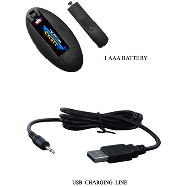 Baile Pretty Love Beaded For Extra Pleasure, черная