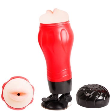 Baile Crazy Bull Flora Мастурбатор-ротик, красный