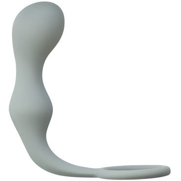 Lola Toys Back Door Double Pleasure Anal Plug, серый