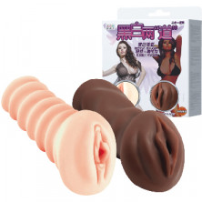 Baile Pretty Love 2 Masturbators Pack, телесный и коричневый