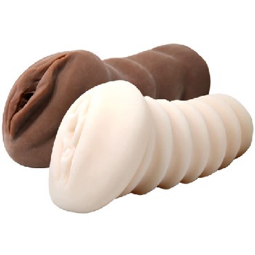 Baile Pretty Love 2 Masturbators Pack, телесный и коричневый