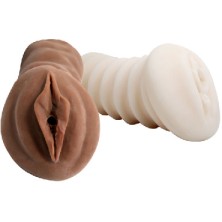 Baile Pretty Love 2 Masturbators Pack, телесный и коричневый