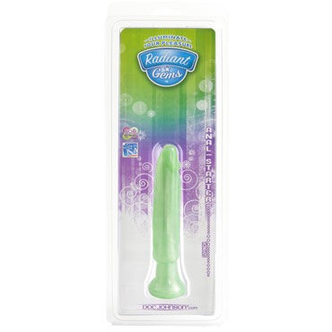 Doc Johnson Radiant Gems Anal Starter, зеленый