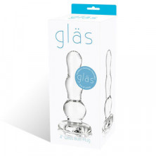 Glas Butt Plug, 9 см