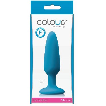NS Novelties Colors Pleasures Small Plug, синяя