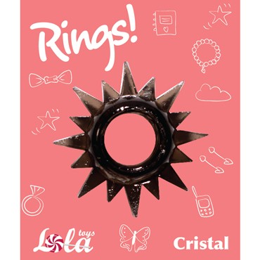 Lola Toys Rings Cristal, черное