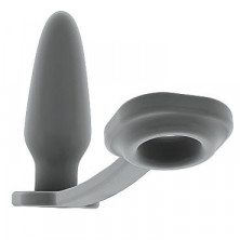 Shots Toys Sono Butt Plug with Cockring №1, серая