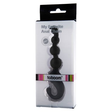 Taboom My Favorite Anal Chain, черная